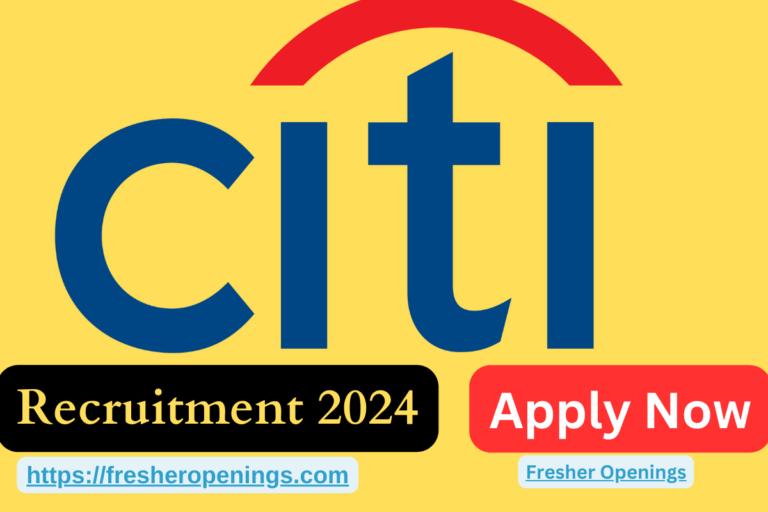Citi Bank Internship Drive 2024