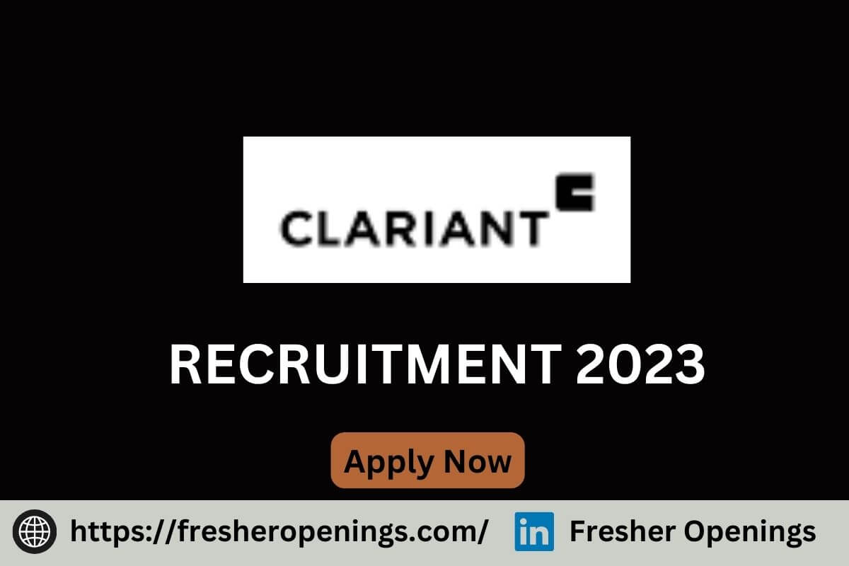 Clariant India Jobs 2023-2024