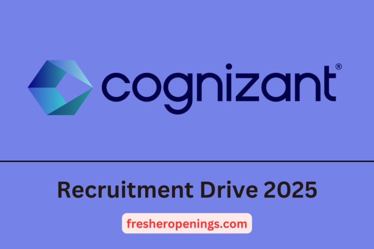 Cognizant Off Campus Drive 2025