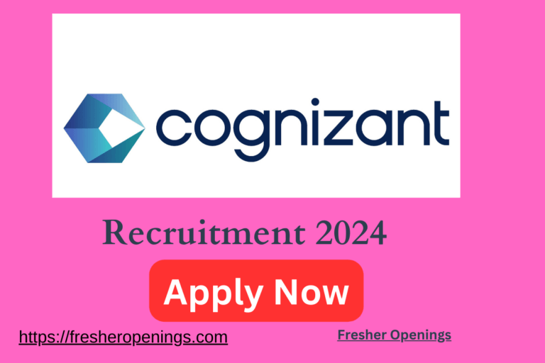 Cognizant Off Campus Freshers Job Drive 2024