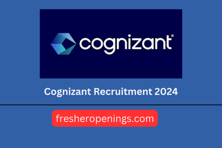 Cognizant Off Campus Jobs 2024