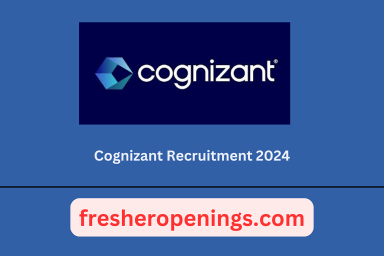 Cognizant Off Campus for Freshers 2024