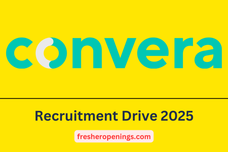 Convera Off Campus Jobs Drive 2025