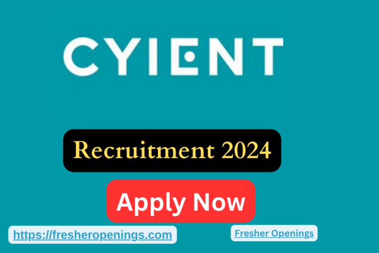 Cyient Off Campus Job Drive 2024