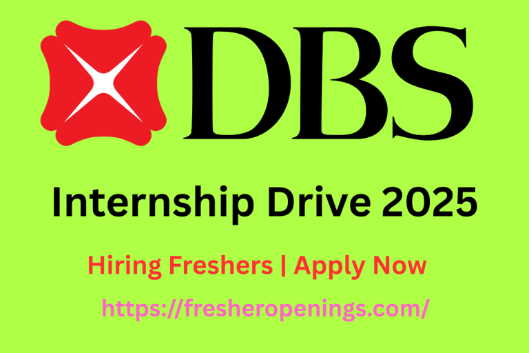 DBS Bank Internship 2025