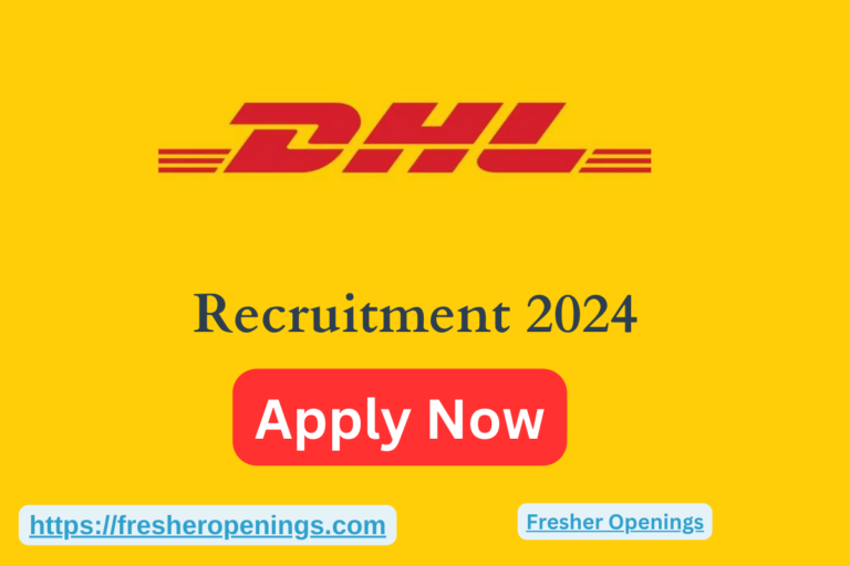 DHL Freshers 2024 Job
