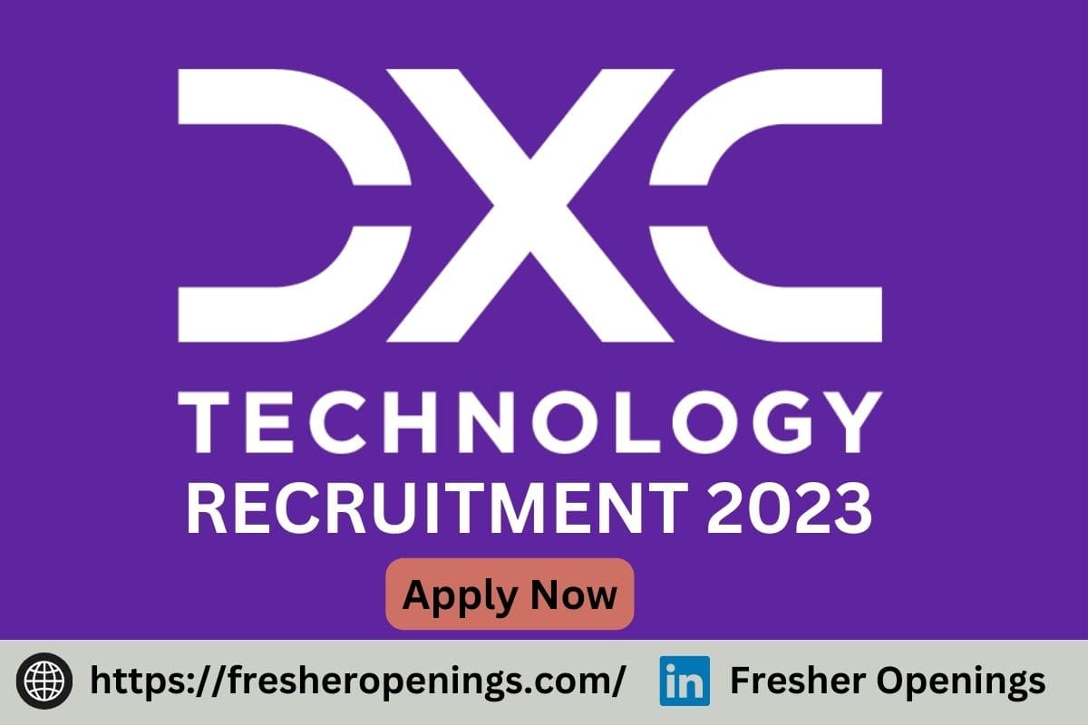 DXC Technology Jobs for Freshers 2023-2024