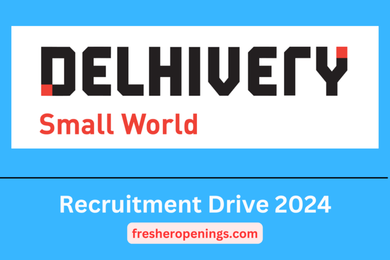 Delhivery Internship Drive 2024