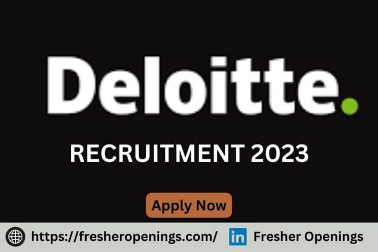Deloitte Jobs Vacancy 2023-2024