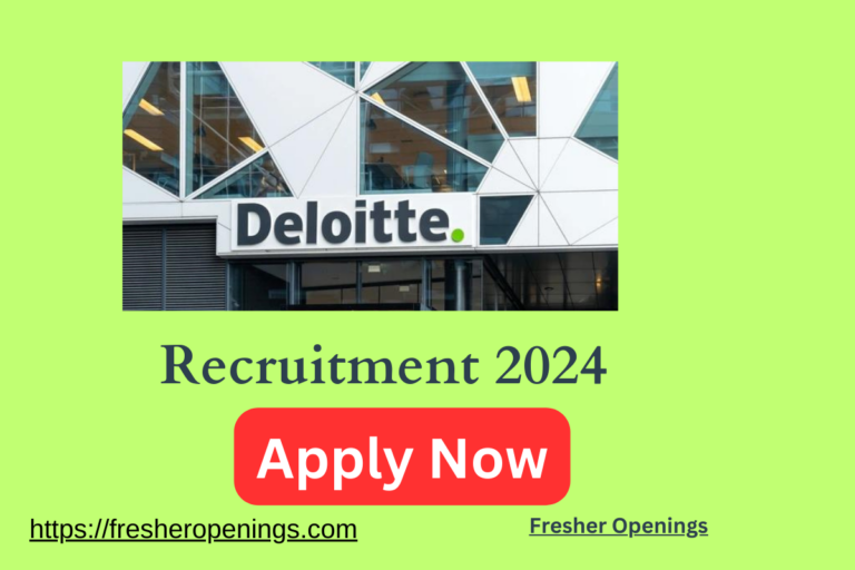Deloitte Placement Drive 2024