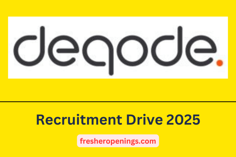 Deqode Off Campus 2025