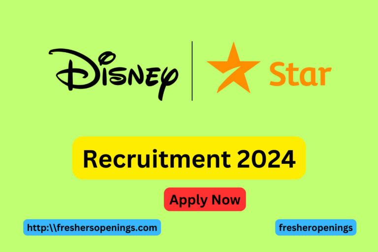 Disney Star Internship Job Drive 2024