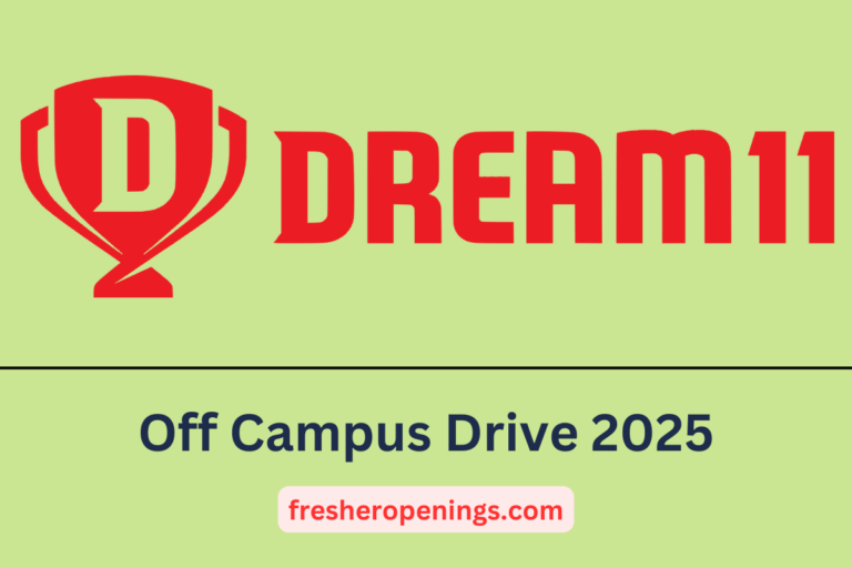 Dream 11 Off Campus 2025 for freshers