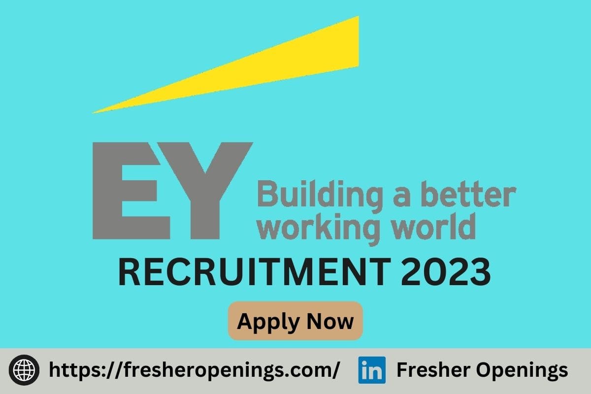 EY India Fresher Jobs 2023-2024