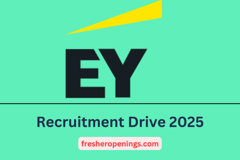 EY Recruitment 2025 for Freshers