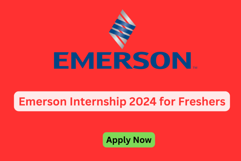 Emerson Recruitment 2024