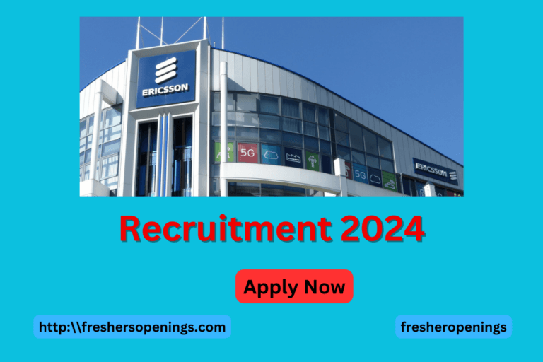 Ericsson Off Campus 2024 For Freshers