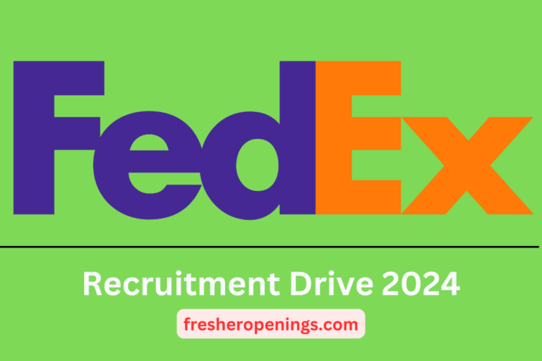 FedEx Recruitment Drive 2024