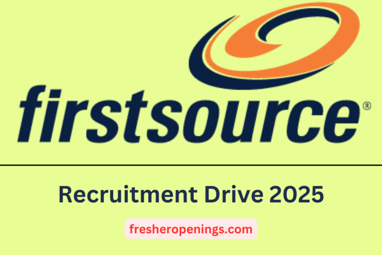 Firstsource Solutions Jobs 2025