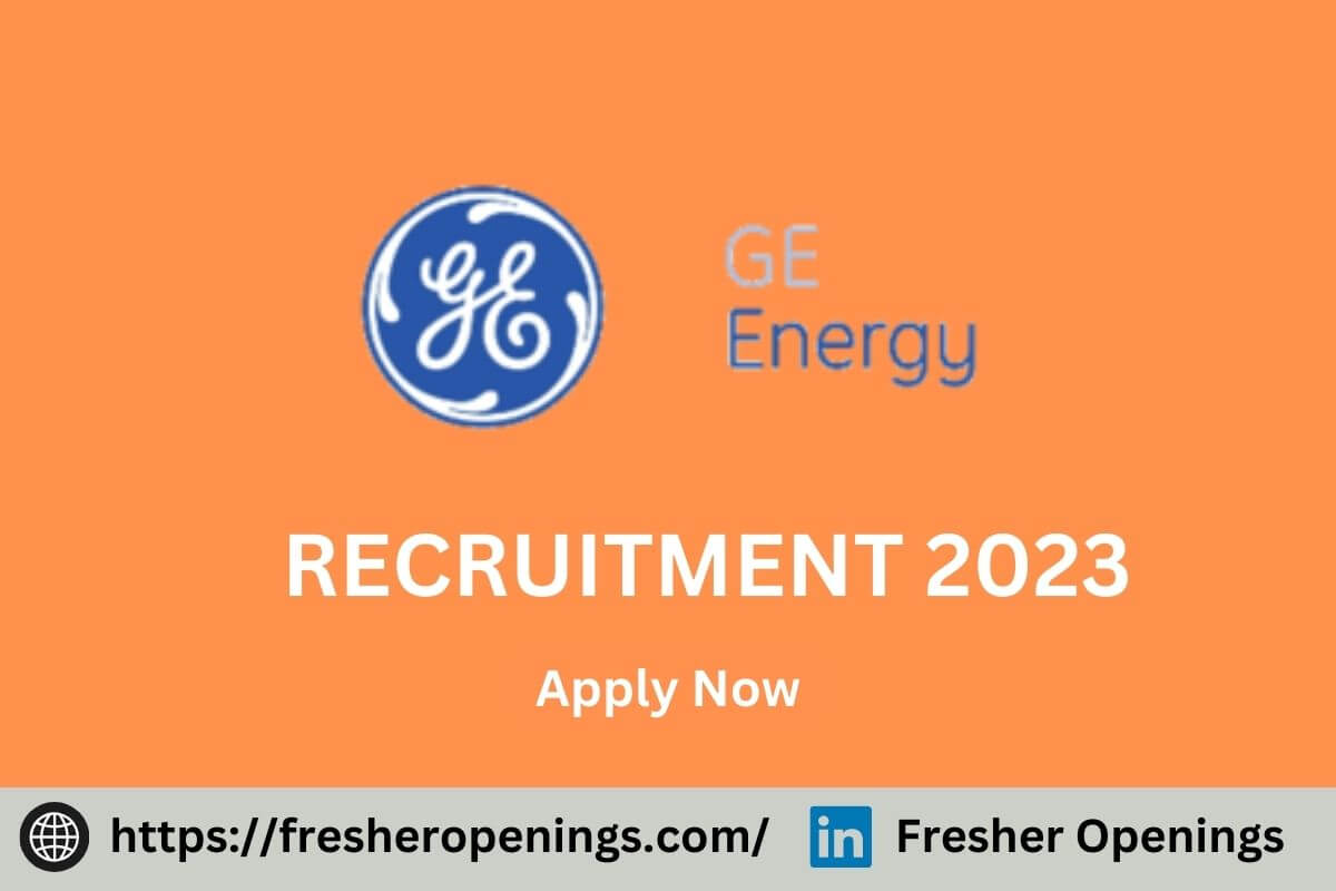 GE Energy Job Alerts 2023-2024