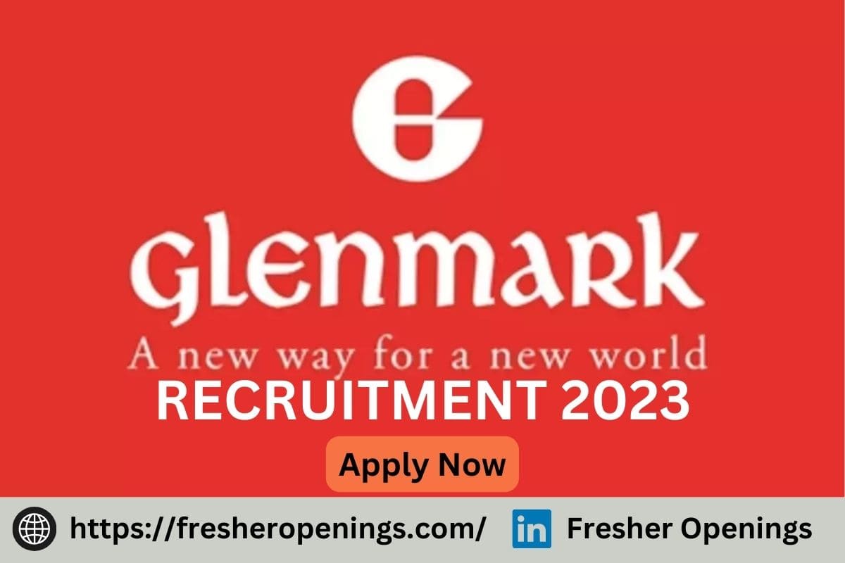 Glenmark Fresher Jobs 2023-2024