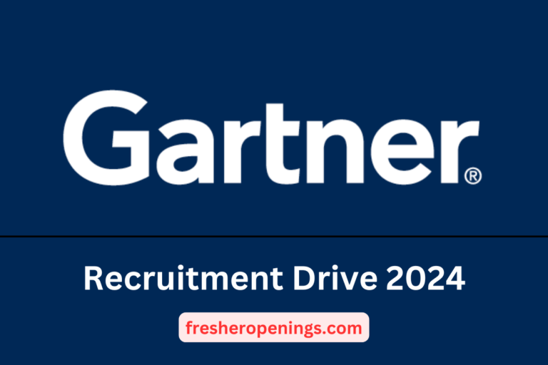 Gartner Recruitment Drive 2024
