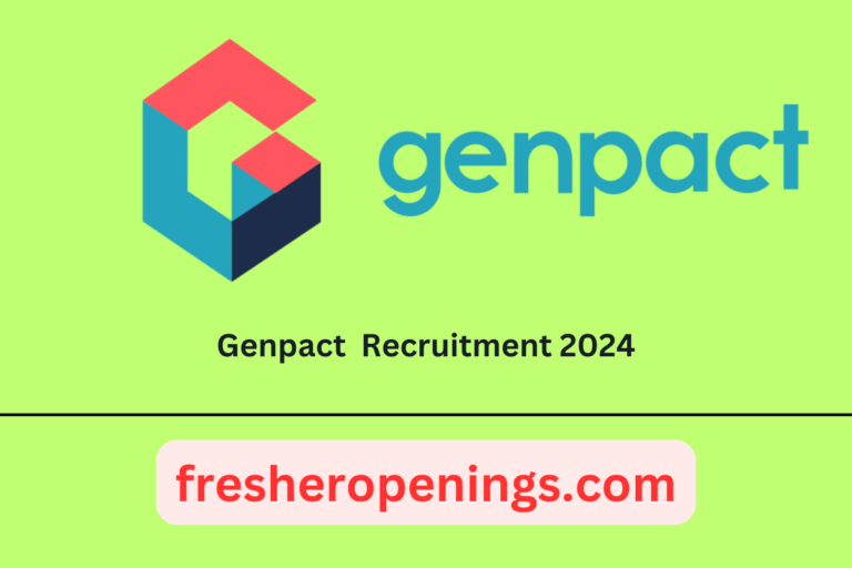 Genpact Freshers Jobs 2024