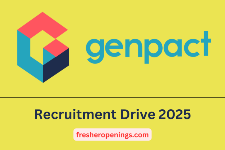 Genpact Mega Walk-in Drive 2025