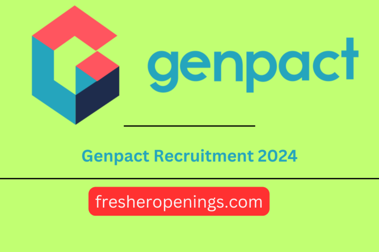 Genpact Off Campus for Freshers 2024