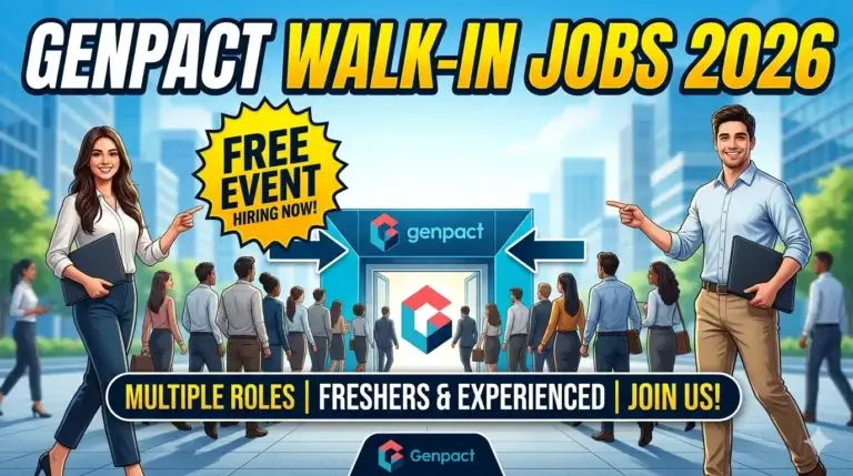 Genpact Walk-in Drive 2026