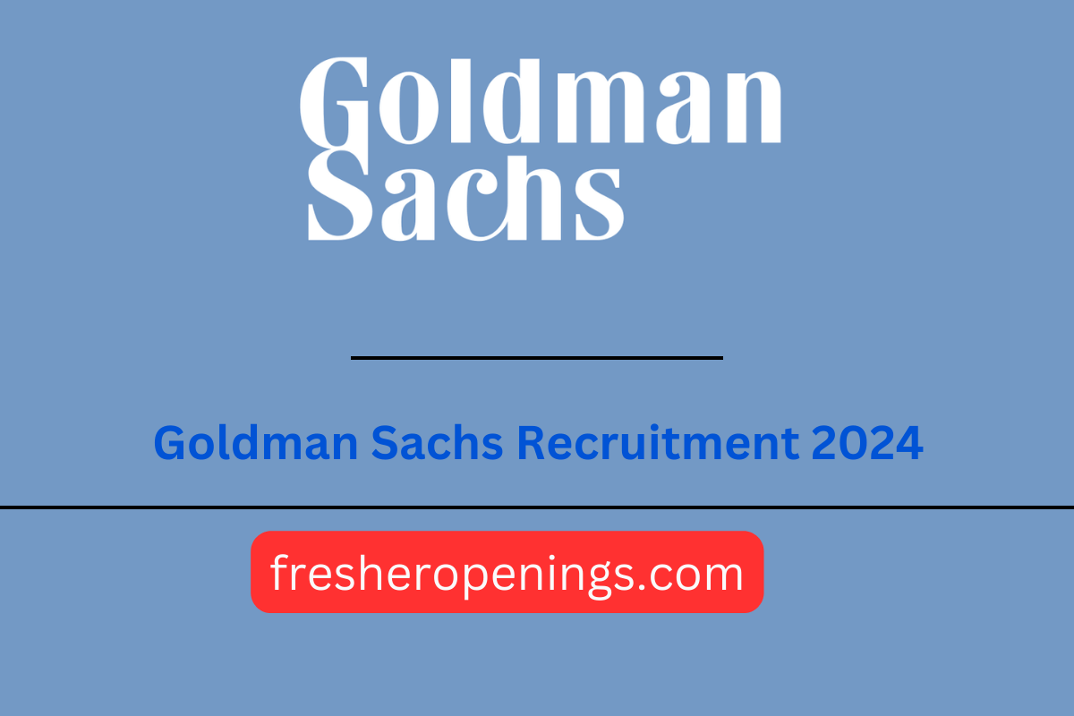 Goldman Sachs Jobs 2024