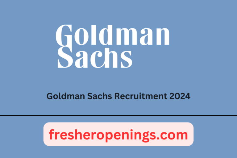 Goldman Sachs Summer Internship 2024