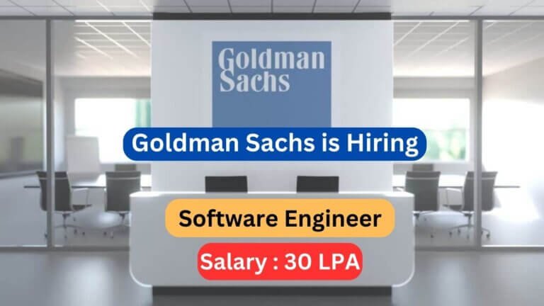 Goldman Sachs Hiring 2024