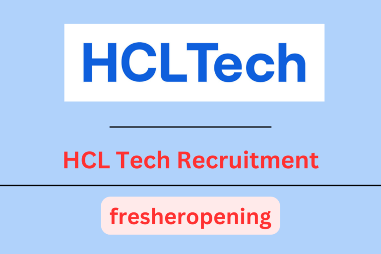 HCL Tech Walk-In Drive 2024