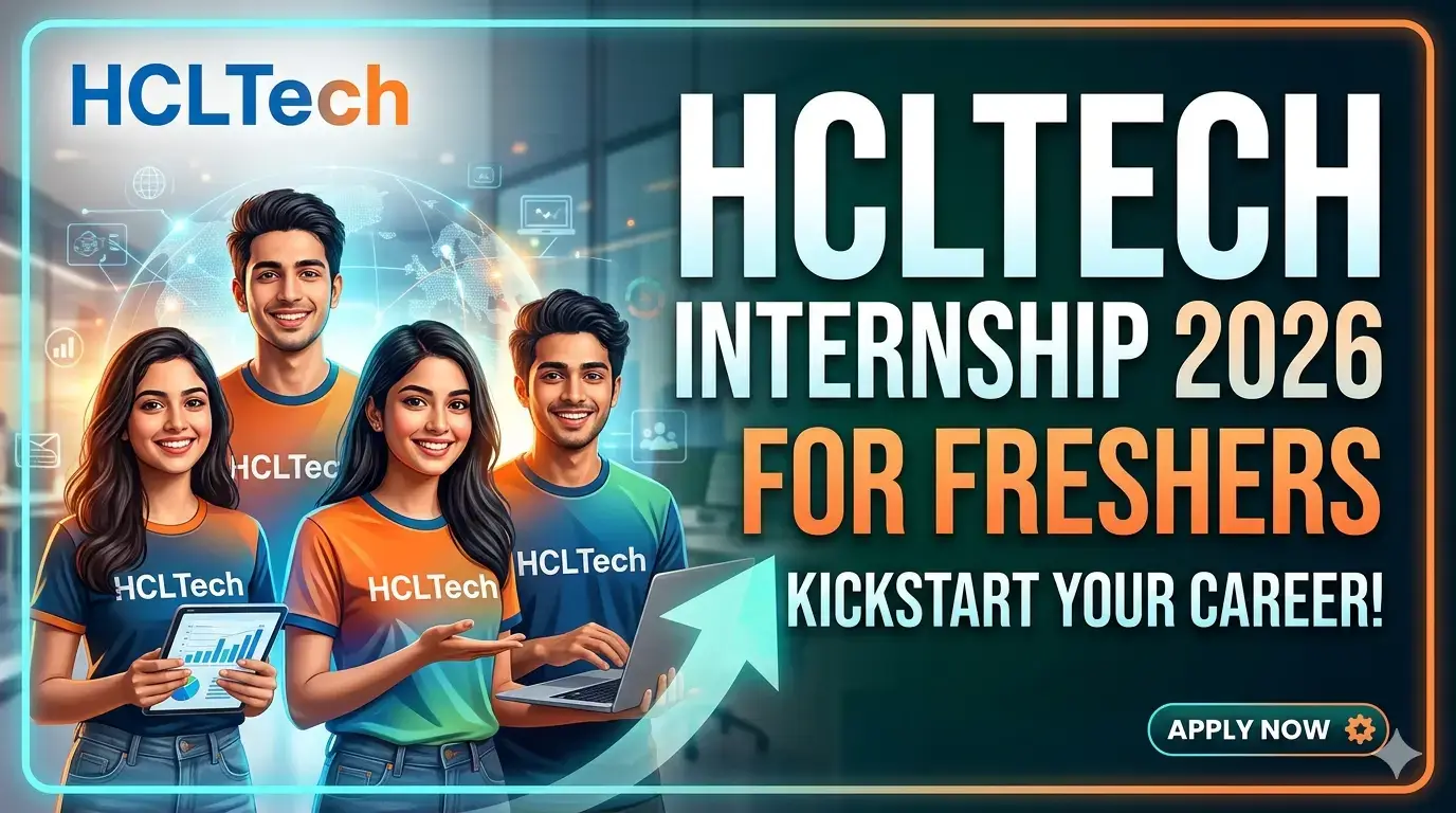 HCLTech Internship 2026 for Freshers