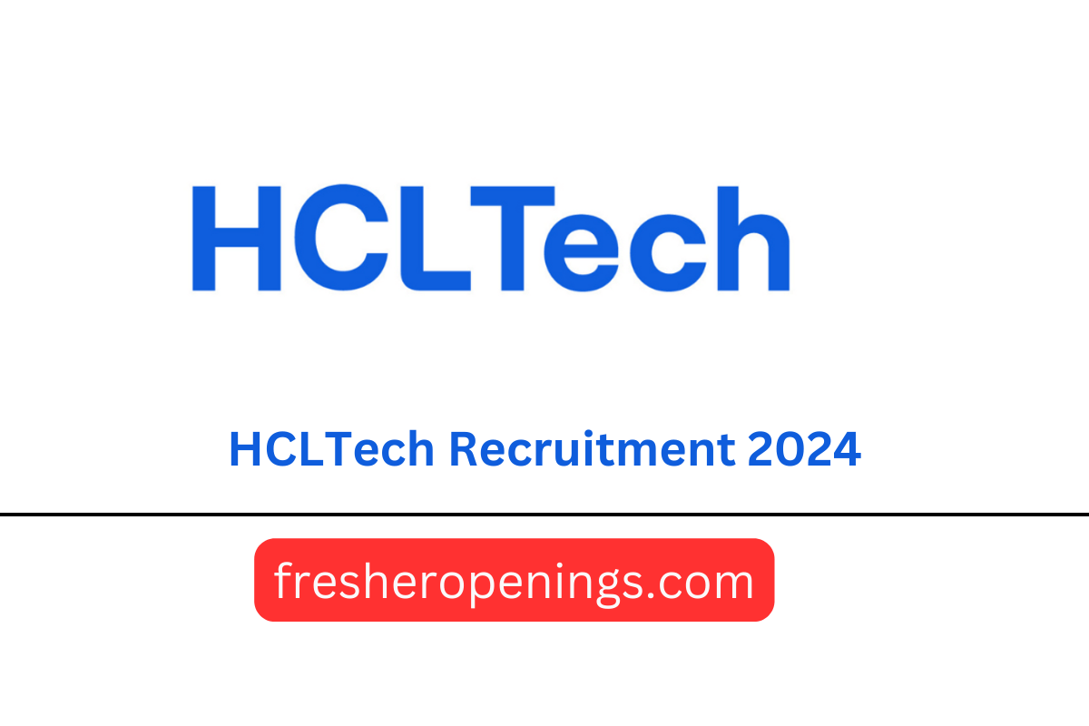 HCLTech Recruitment 2024