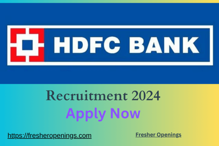 HDFC Bank Off Campus Drive 2024