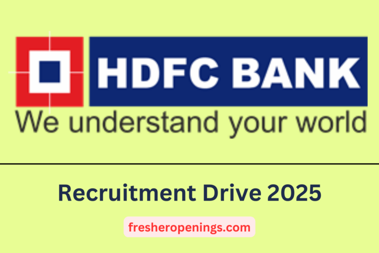 HDFC Bank Walk-in 2025