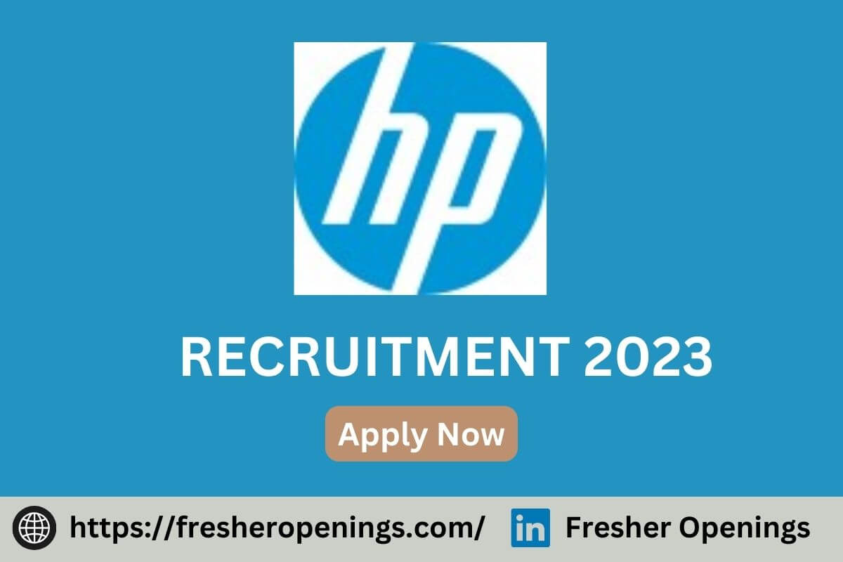 HP Jobs for Freshers 2023-2024