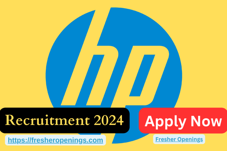 HP Careers Freshers Drive 2024