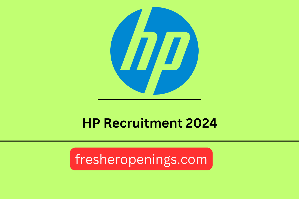 HP Recruitment 2024