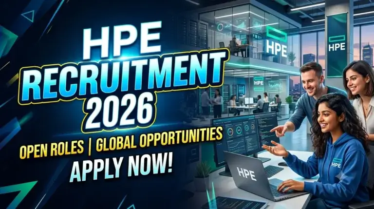 HPE Recruitment 2026