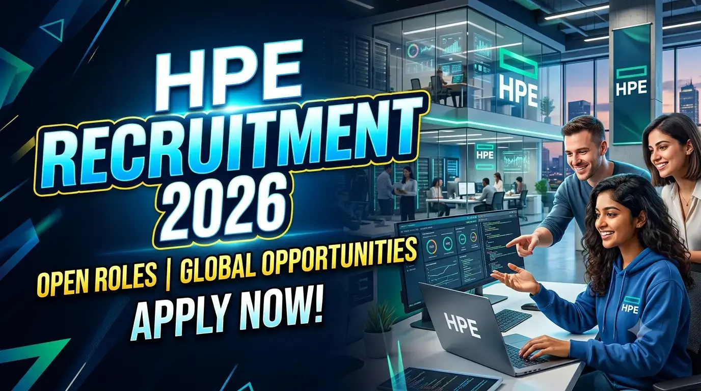 HPE Recruitment 2026
