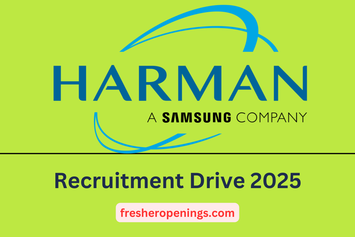 Harman Internship Drive 2025