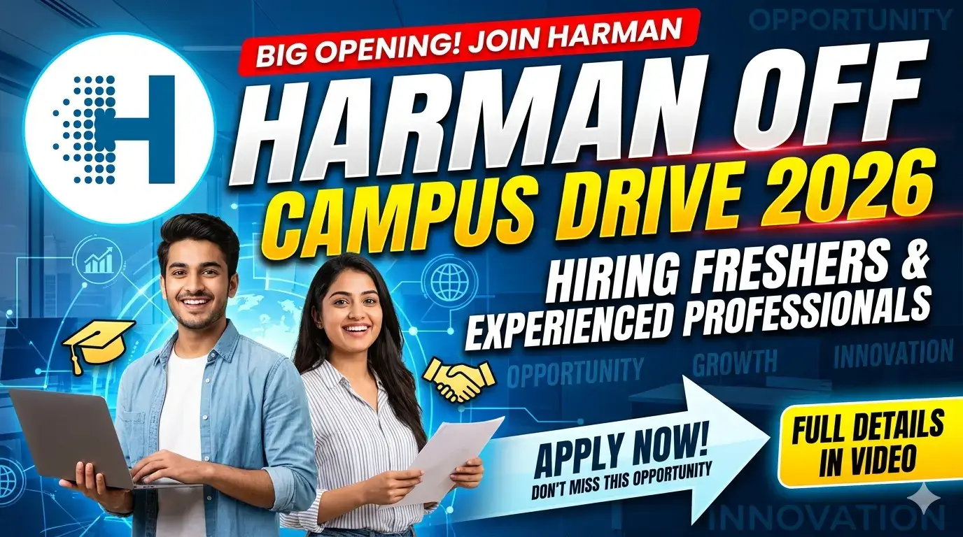 Harman Off Campus Drive 2026