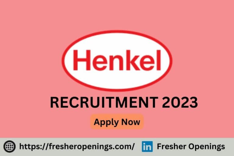 Henkel Jobs for Graduates 2023-2024