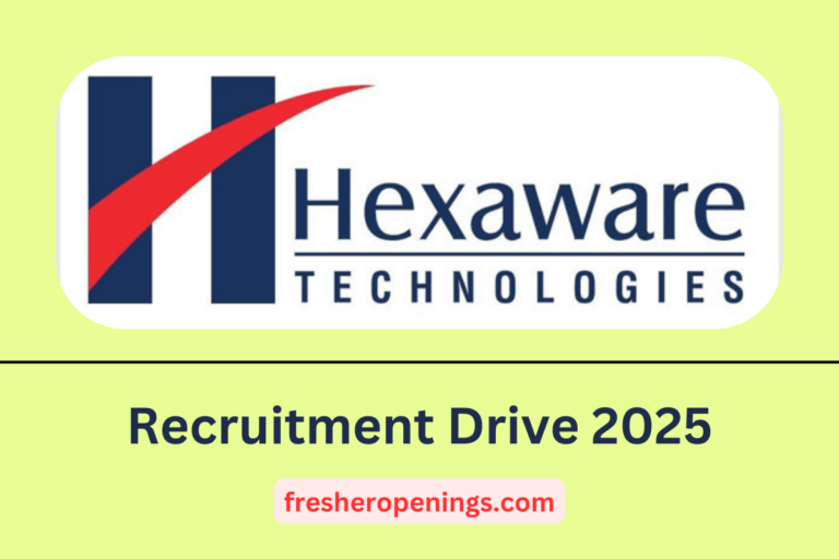 Hexaware Off Campus 2025