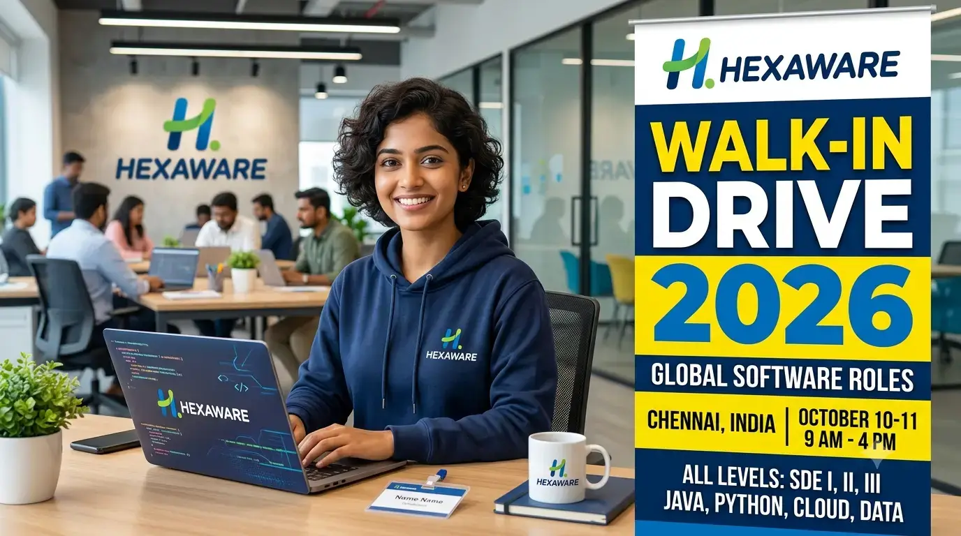 Hexaware Technologies Walk-in Drive 2026