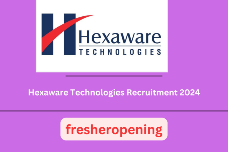 Hexaware Technology Recruitment 2024