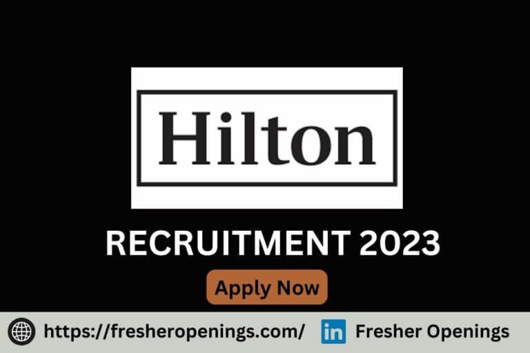 Hilton Careers India 2023-2024